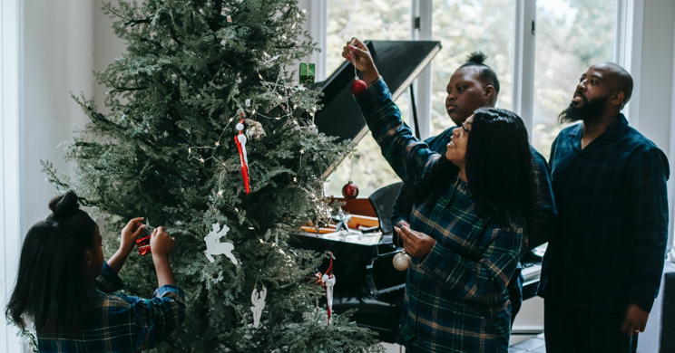 Flocked Artificial Christmas Trees: A Perfect Pick for Your Baby's First Christmas